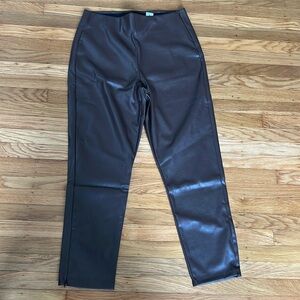 Old Navy Extra High Rise Skinny Pants In Faux Leather *NWT*